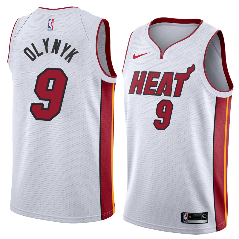 Heat Olynyk No. 9 jersey
