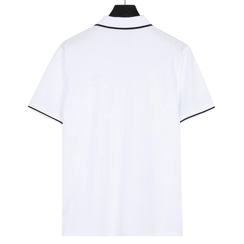 Celine 23SS short-sleeved polo shirt with logo embroidery on the chest