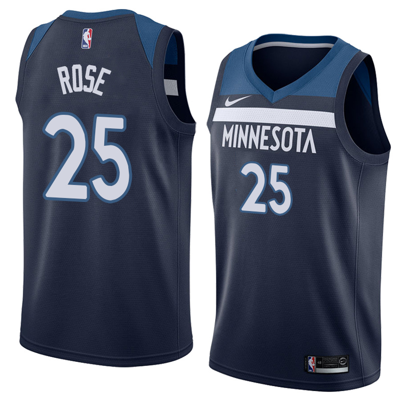Timberwolves ROSE No. 25 Jersey