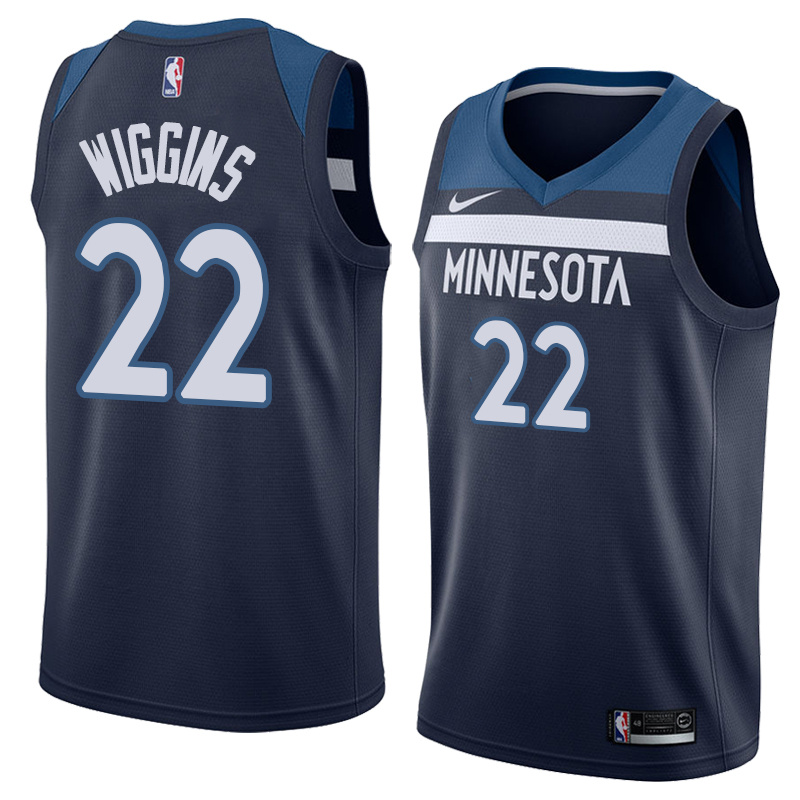 Timberwolves Wiggins No. 22 Jersey