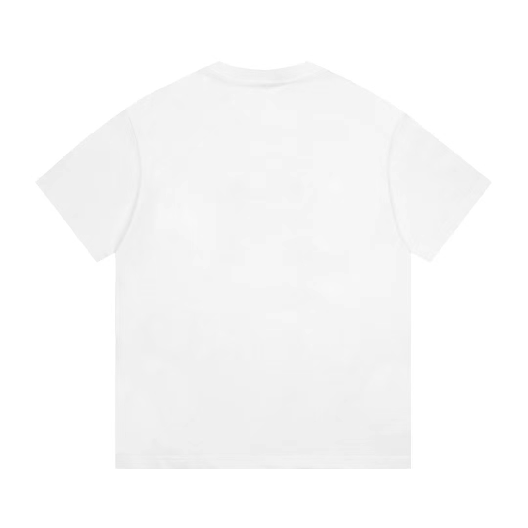 Celine letter tape spoof printed short sleeves