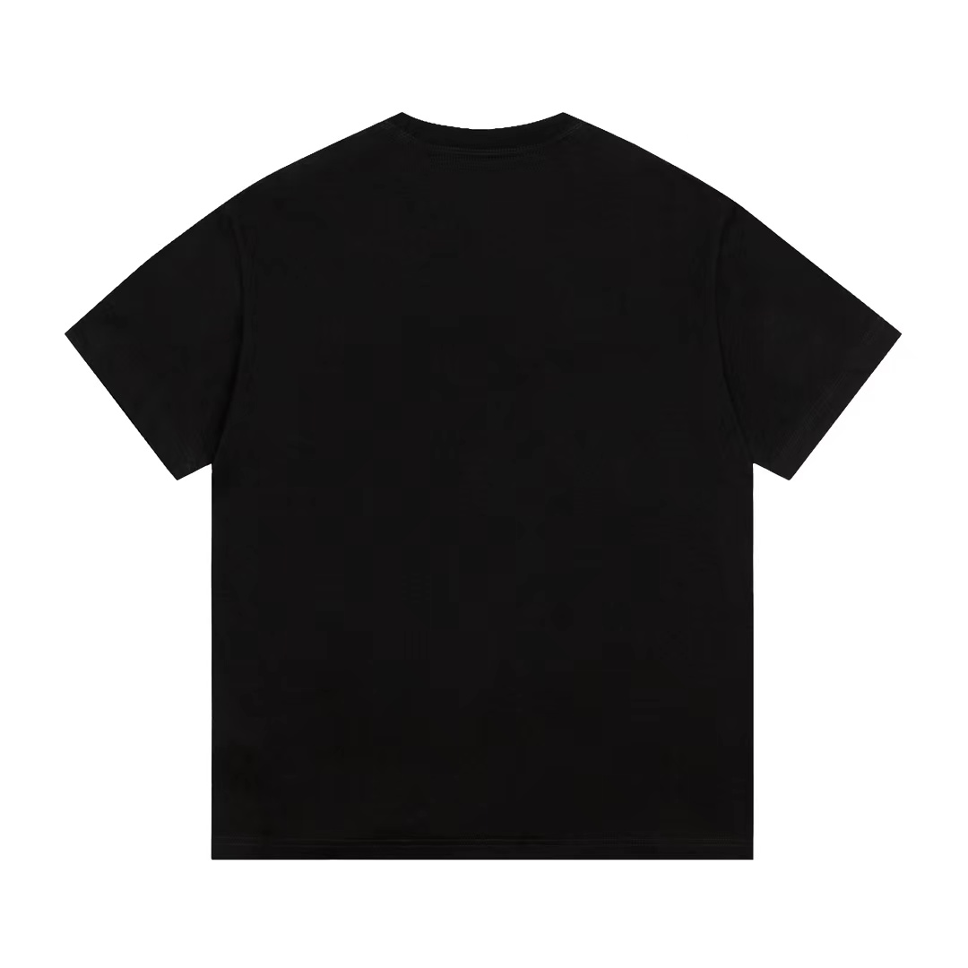 Celine letter tape spoof printed short sleeves