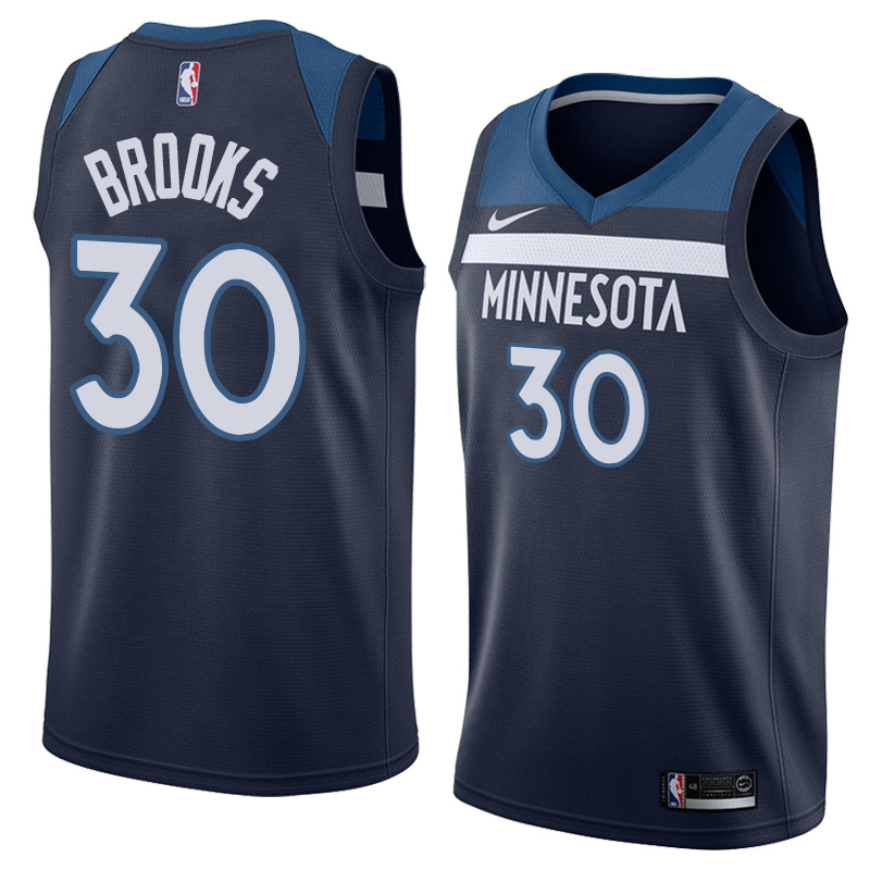 Timberwolves Brooks No. 30 Jersey