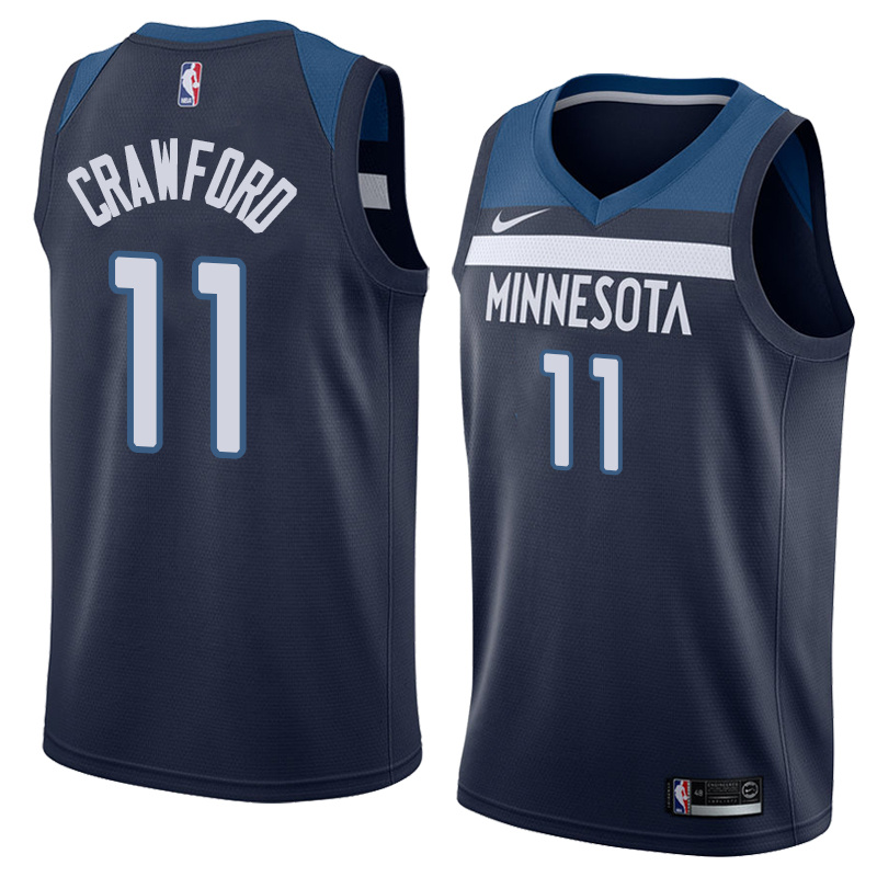 Timberwolves Crawford No. 11 Jersey