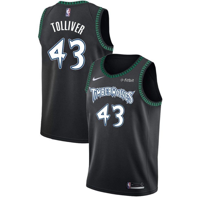Timberwolves Tolliver No. 43 Jersey
