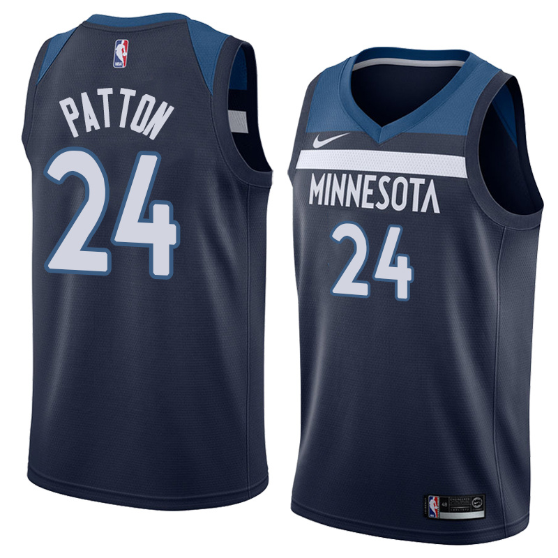 Timberwolves Patton No. 24 jersey