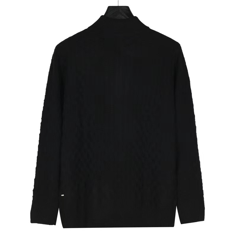 Louis Vuitton 23FW waffle embossed zipper jacket
