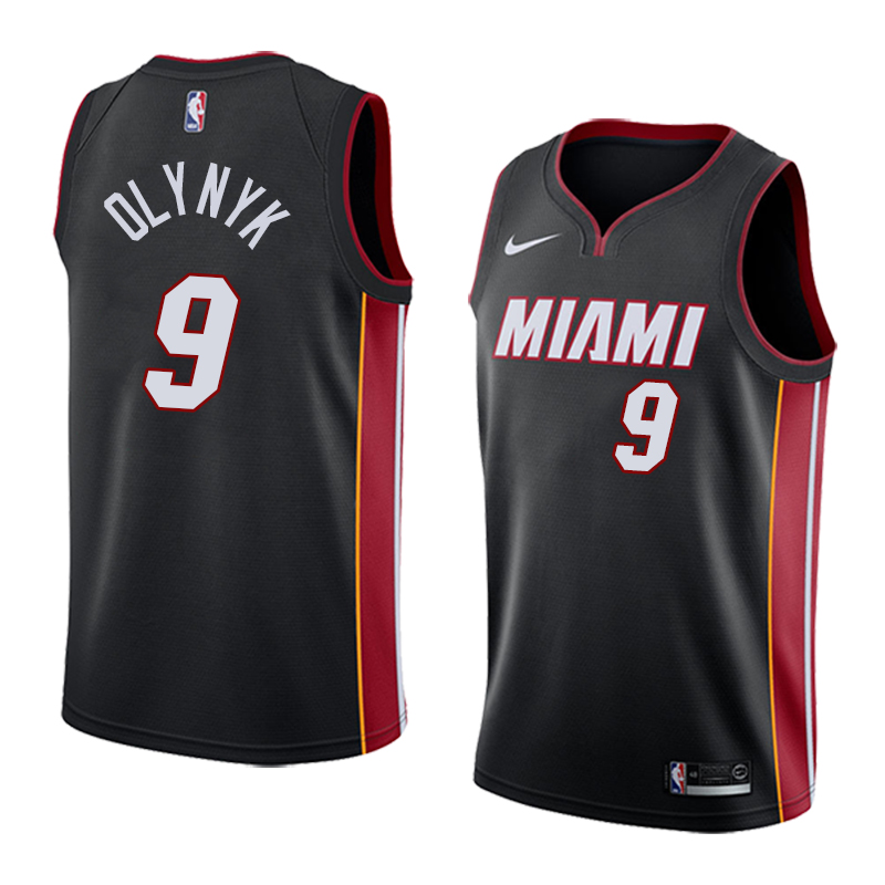 Heat Olynyk No. 9 jersey