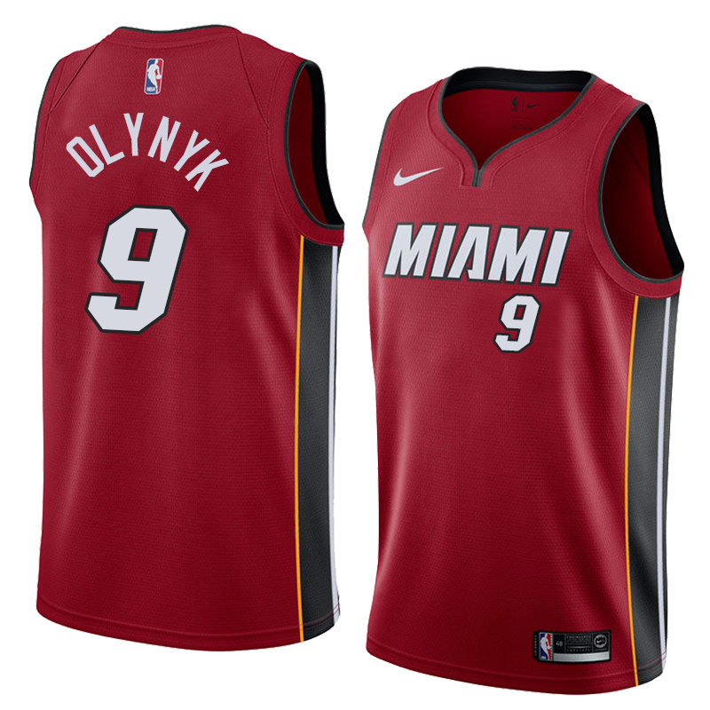 Heat Olynyk No. 9 jersey