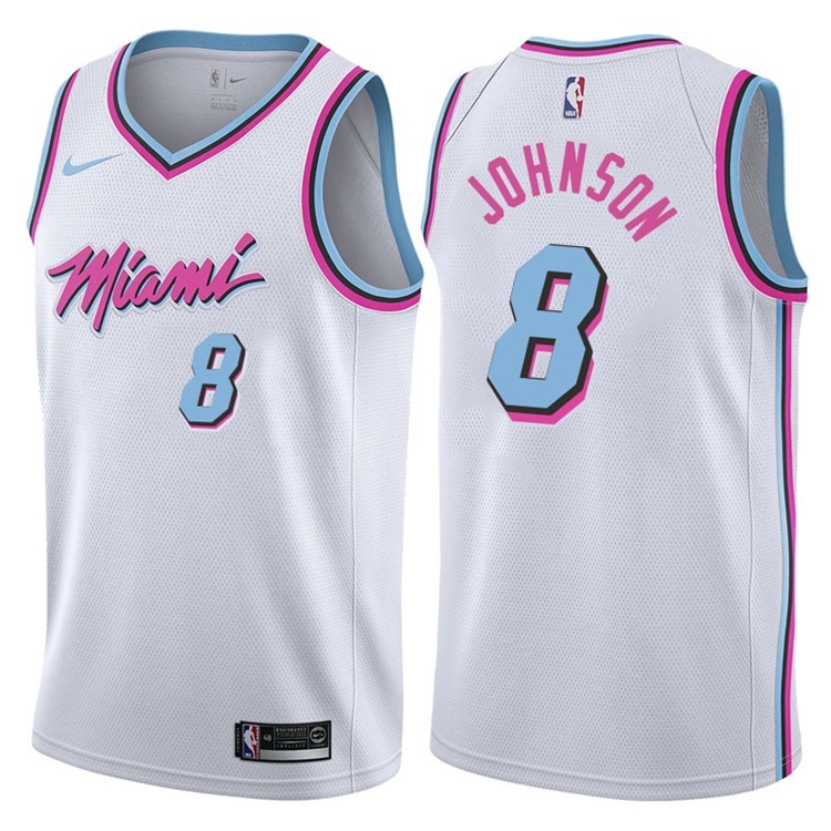 Heat Johnson No. 8 Jersey