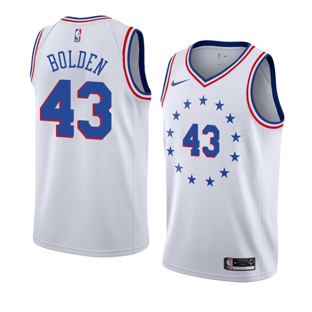 76ers Bolden No. 43 jersey