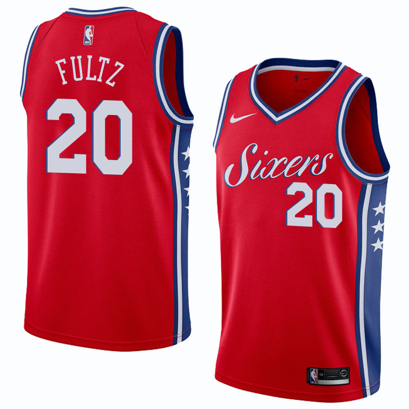 76ers Fultz No. 20 jersey