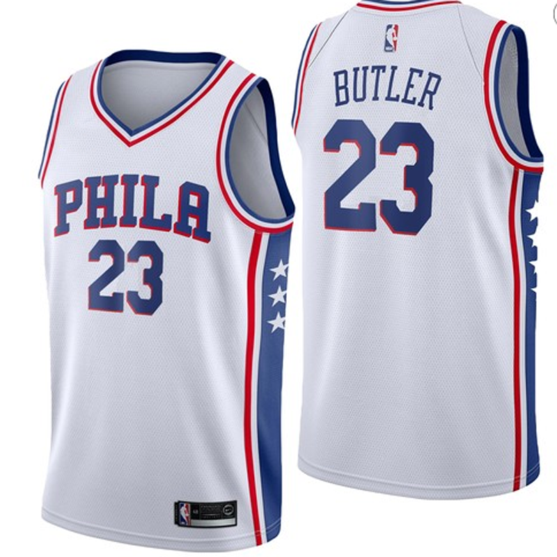 76ers Butler No. 23 Jersey