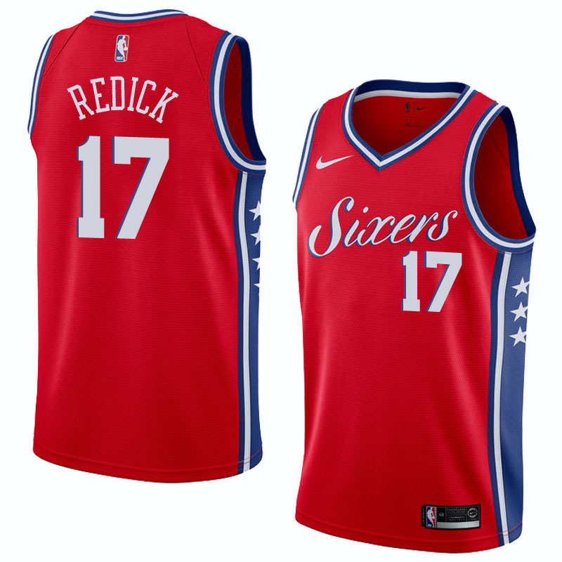 76ers Redick No. 17 jersey