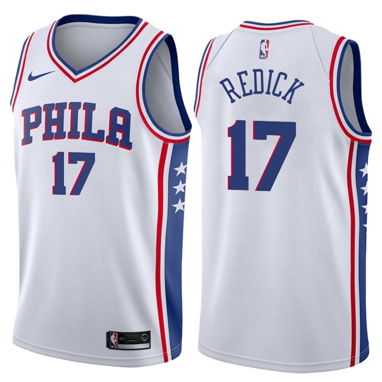 76ers Redick No. 17 jersey