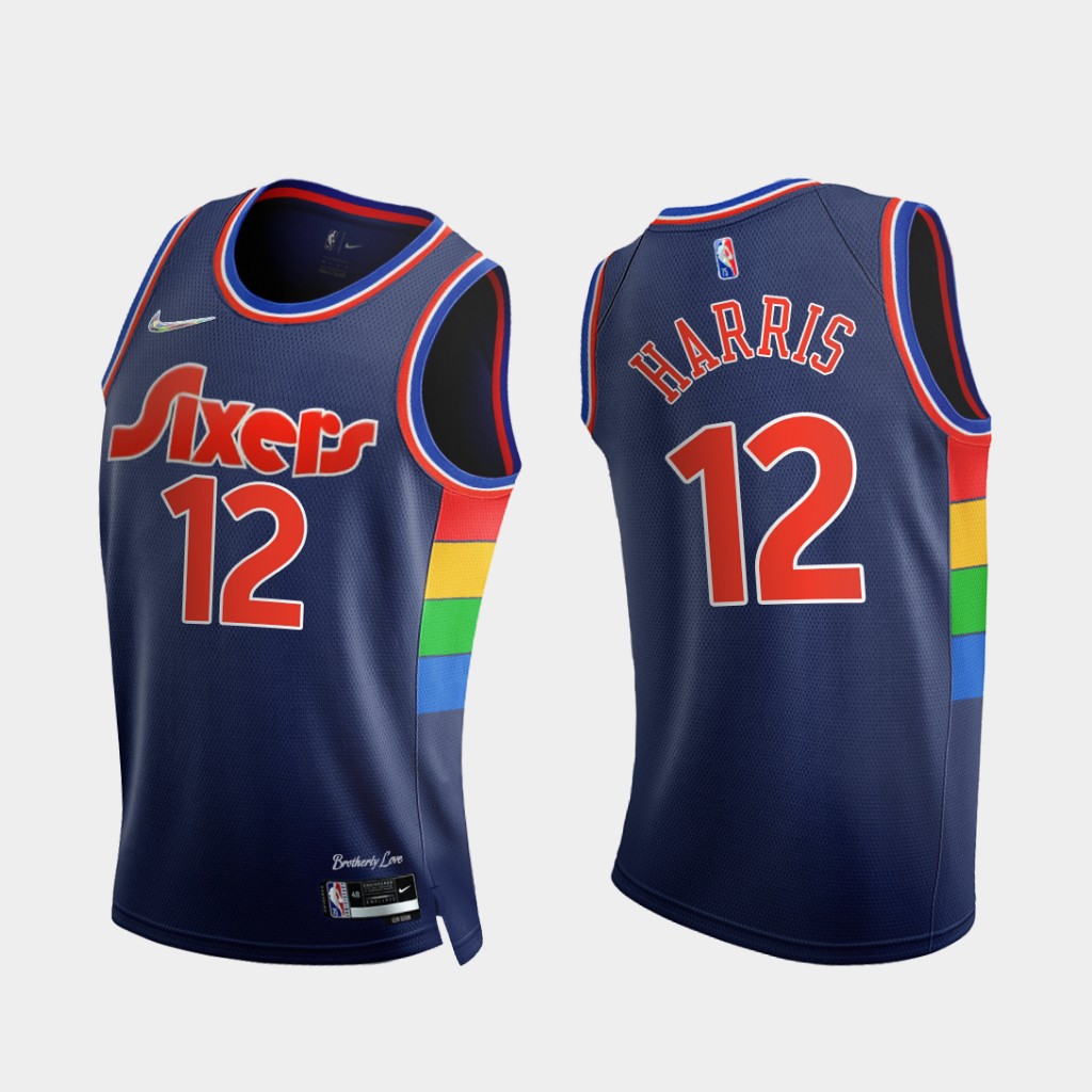 76ers Harris No. 12 jersey