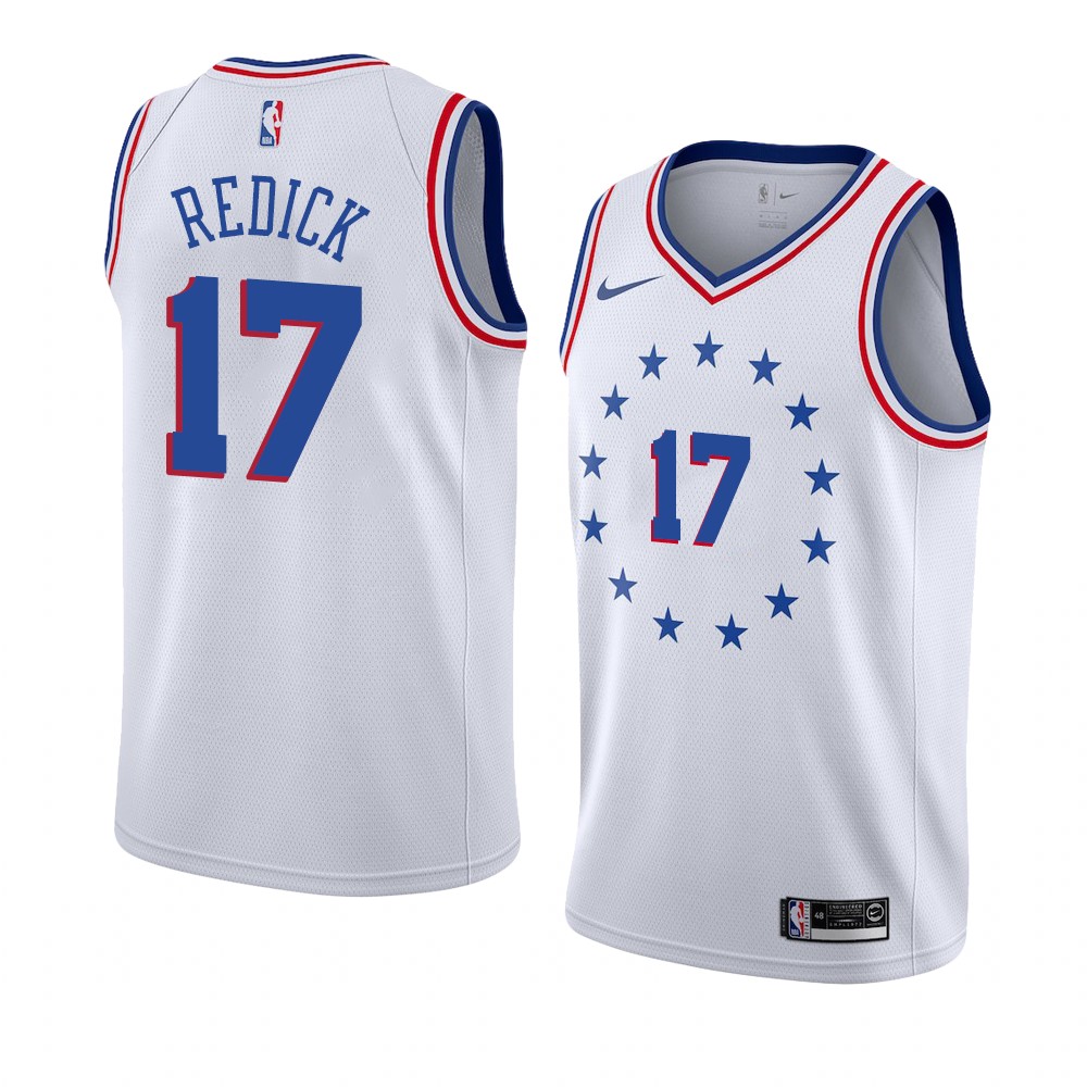 76ers Redick No. 17 jersey