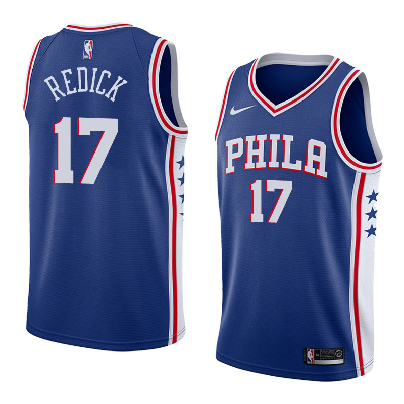 76ers Redick No. 17 jersey