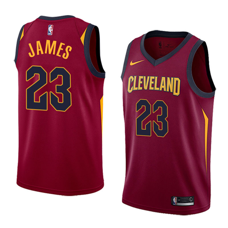 Cavaliers James No. 23 Jersey