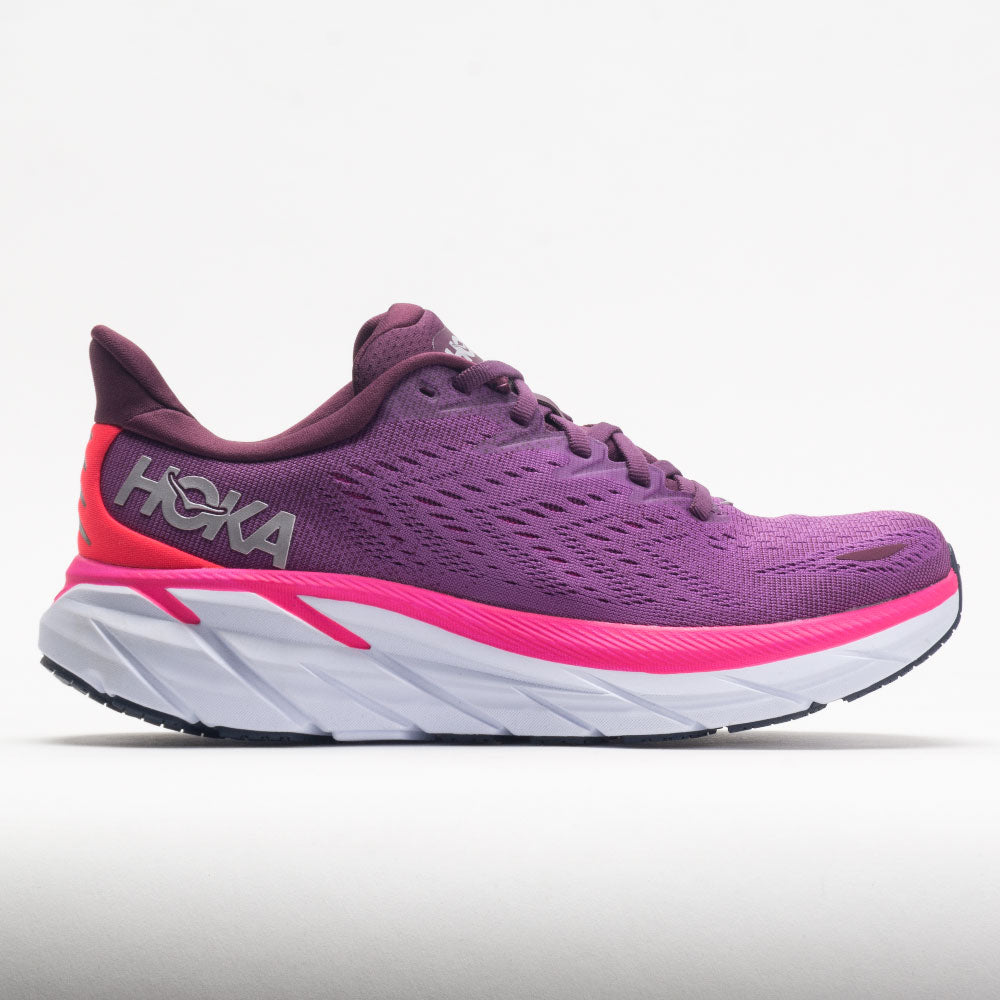 HOKA Clifton 8 Women's Grape Wine/Beautyberry