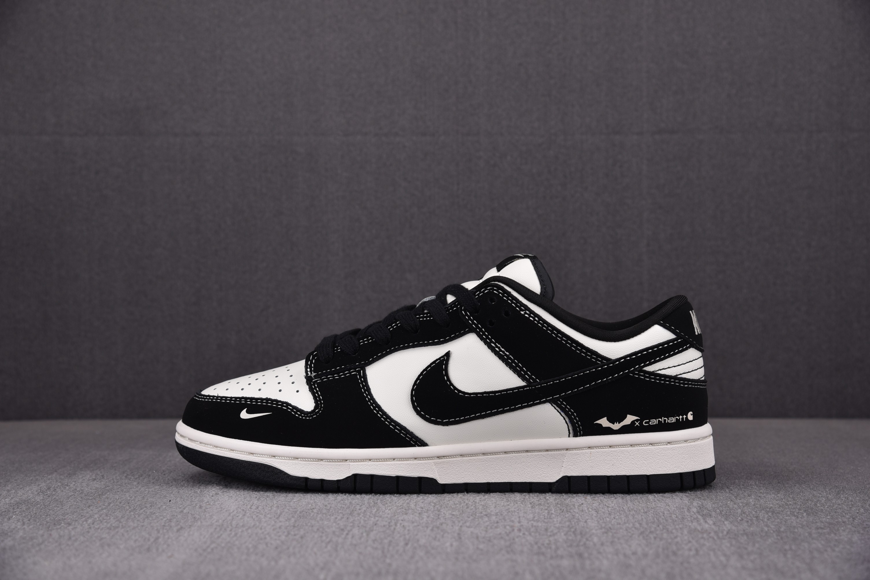 Nike Dunk Low Custom Sneakers black and white