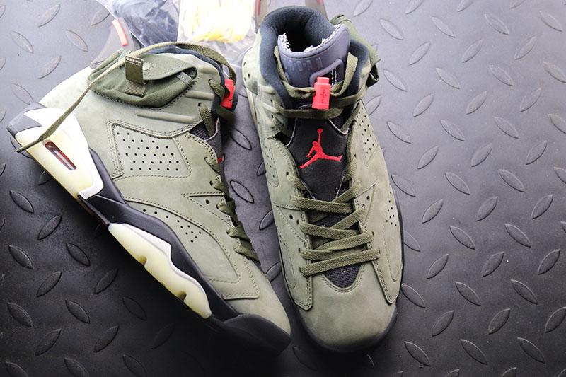 travis scott jordan 6 size 5.5