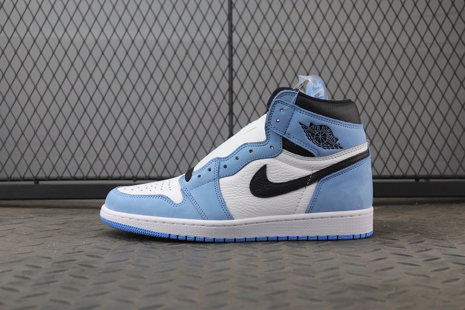 retro high white university blue