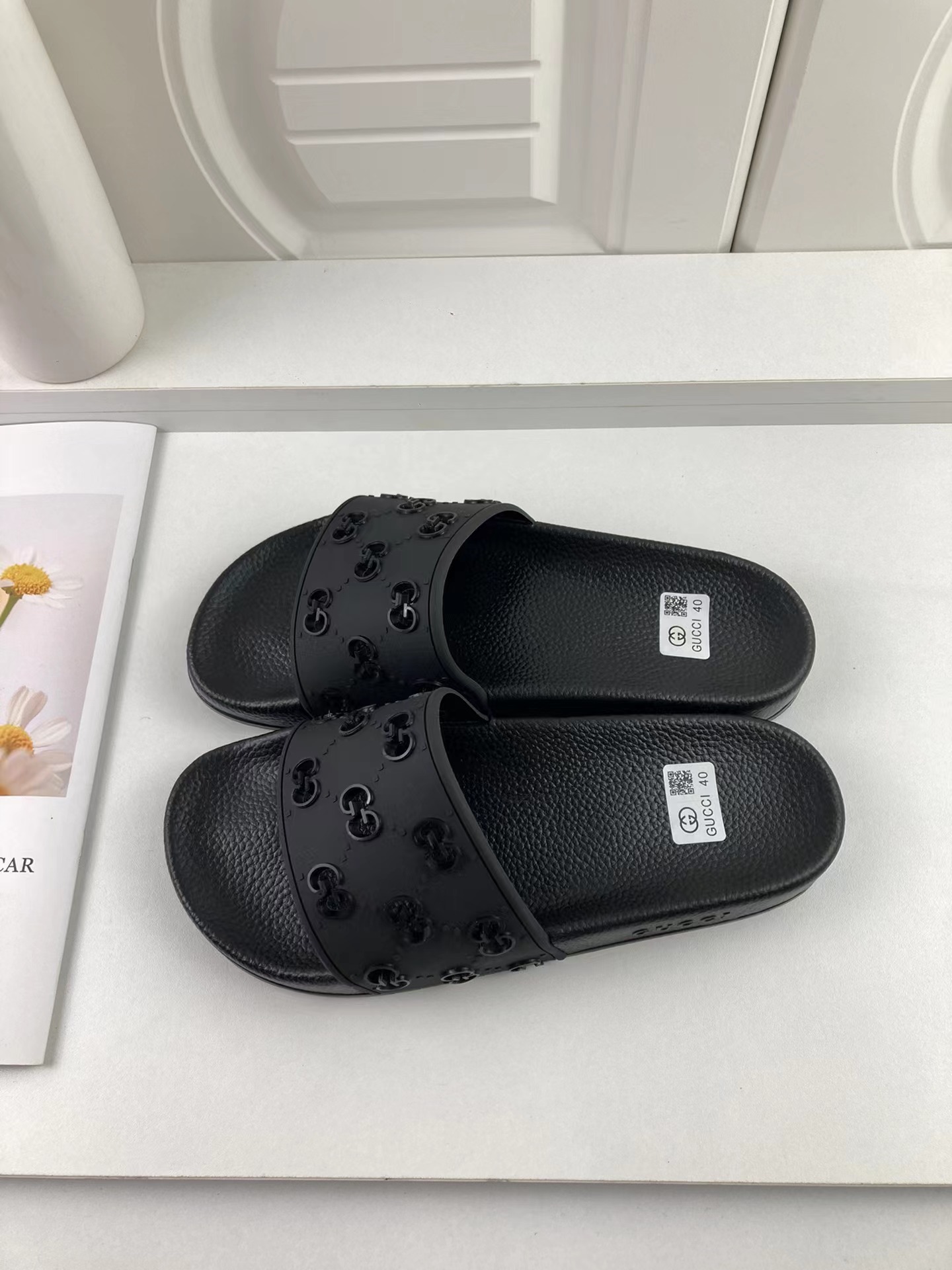 Gucci pool slides AAApurse