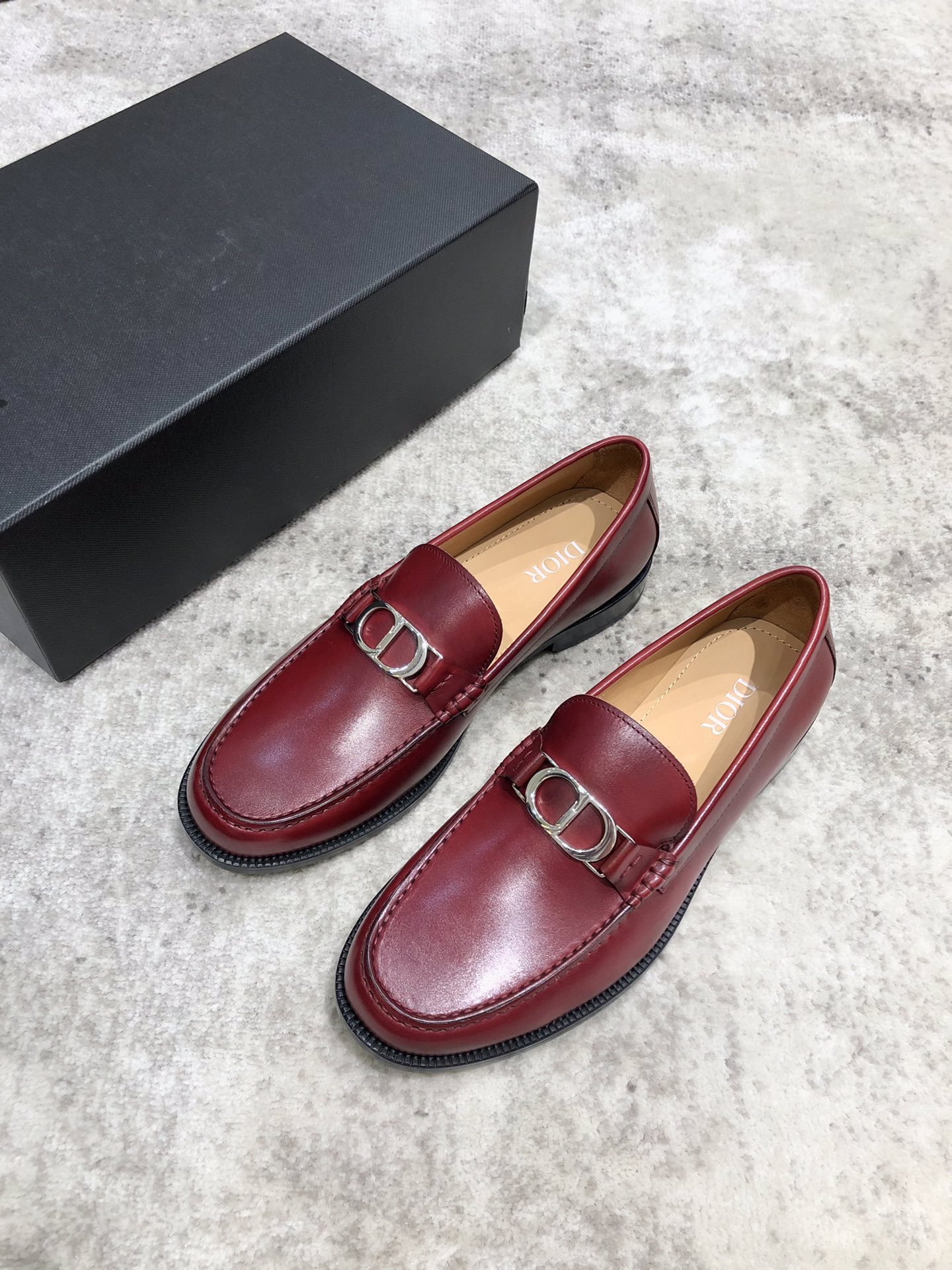 Christian Dior Loafer Red For Men CD