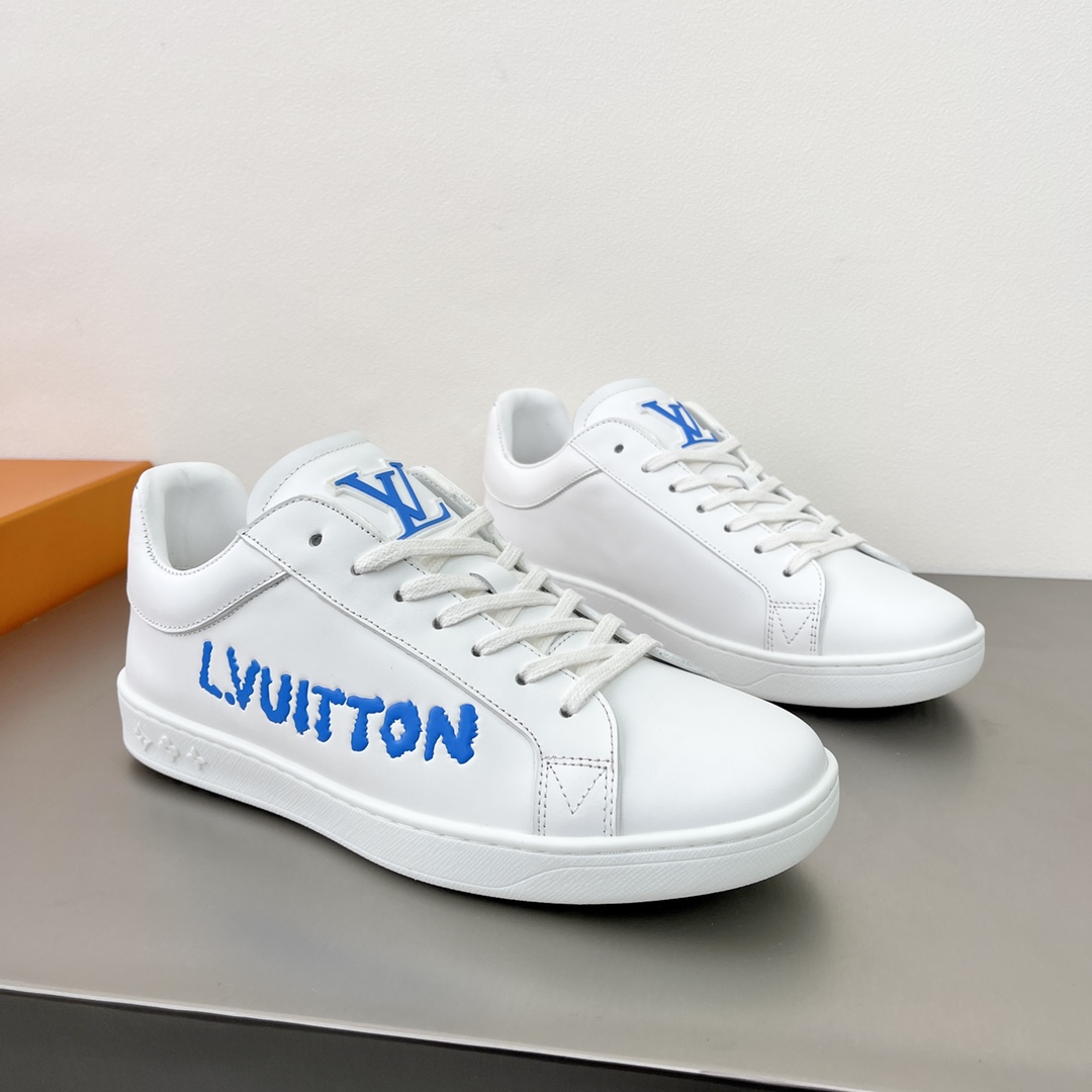 Louis Vuittion Luxembourg Samothrace Sneaker White For Men LV