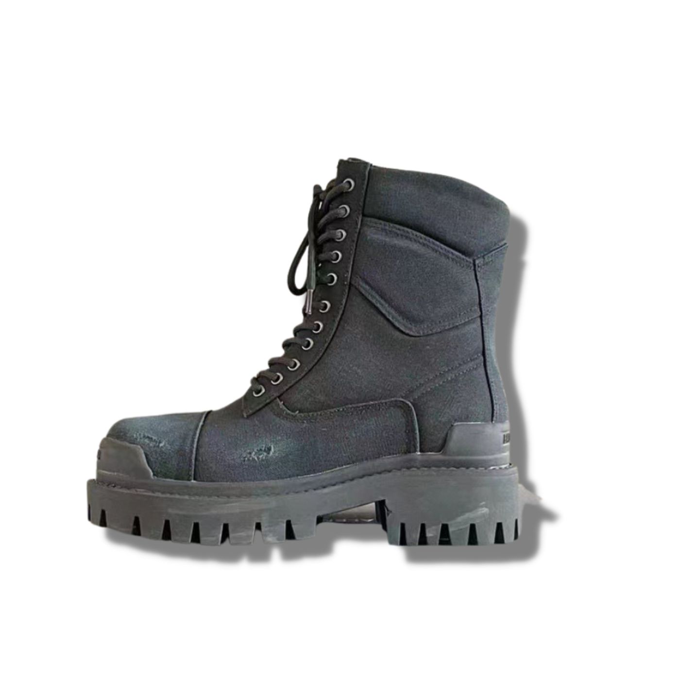 Combat Boots Grey For Women 694060 W2H11-3300