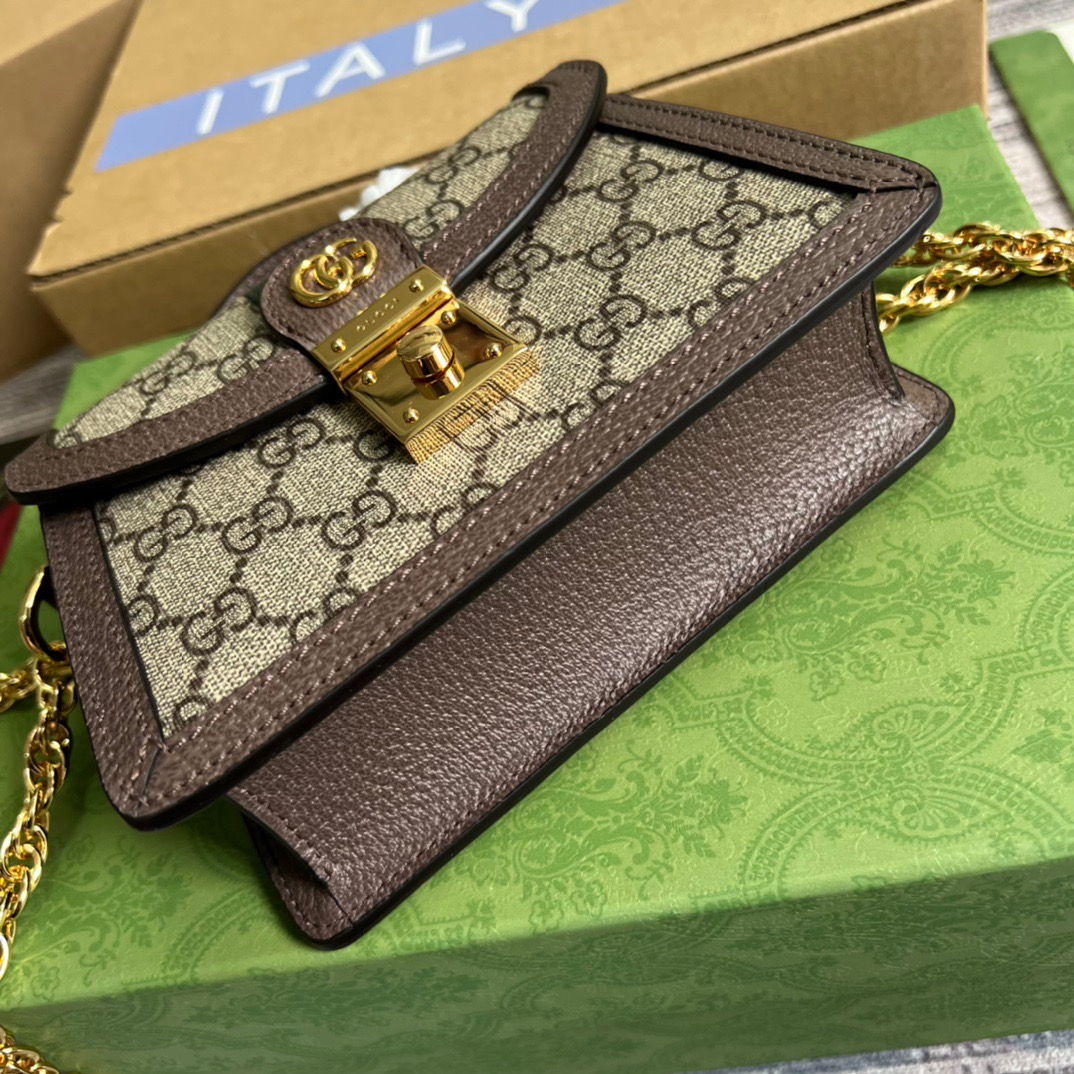 Gucci Ophidia GG Mini Shoulder Bag Beige For Women, Women's Bags 6.9in ...