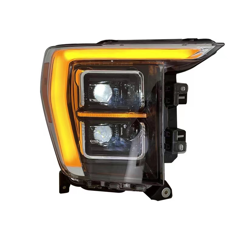 Headlight Assemblies For 2023 Ford F-150 Smoke Headlight Tint Vinyl Overlays For 2021-2023 Ford F150 – Precut Kit MotorSkinz Vinyl - Foto 7