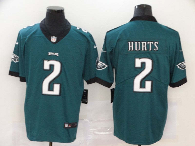 : Men's Jalen Hurts Midnight Green Philadelphia Eagles