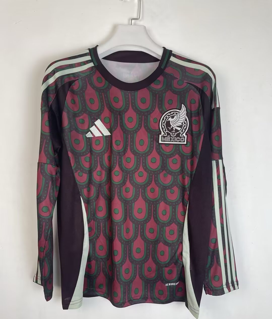 Mexico Copa America 2024 Home Man Long Sleeve Jersey