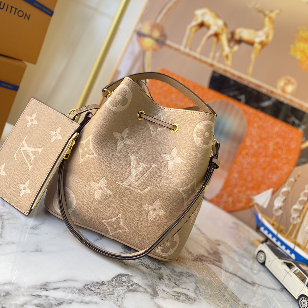 Louis Vuitton Neonoe MM Braided Handle Bucket Bag #N45292
