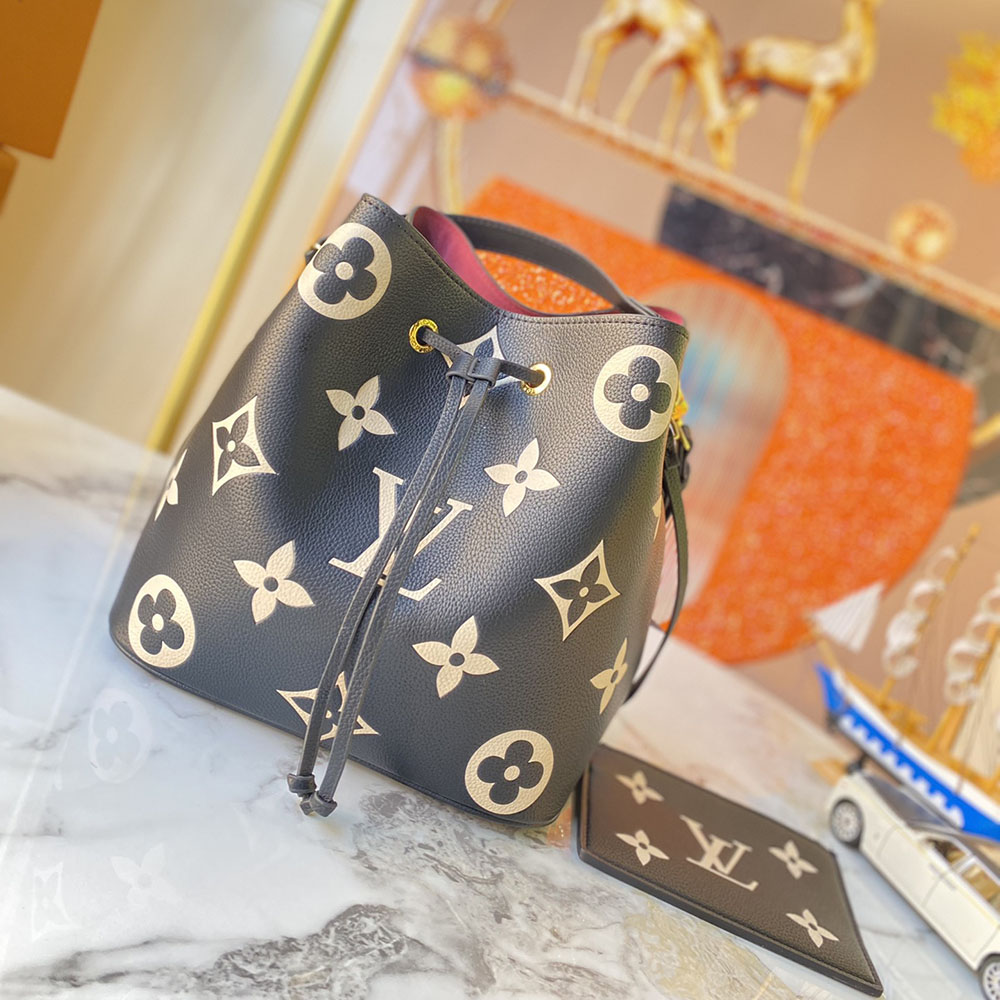 Louis Vuitton Neonoe MM Braided Handle Bucket Bag #N45292