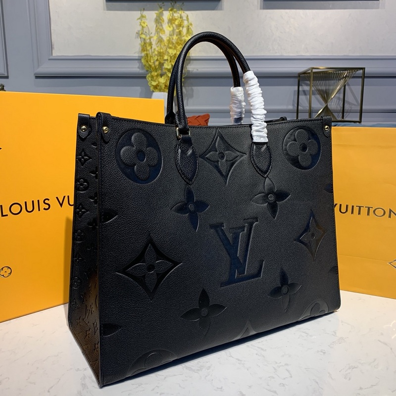 Túi Louis Vuitton Onthego GM 'Black' M44925 - Authentic-Shoes
