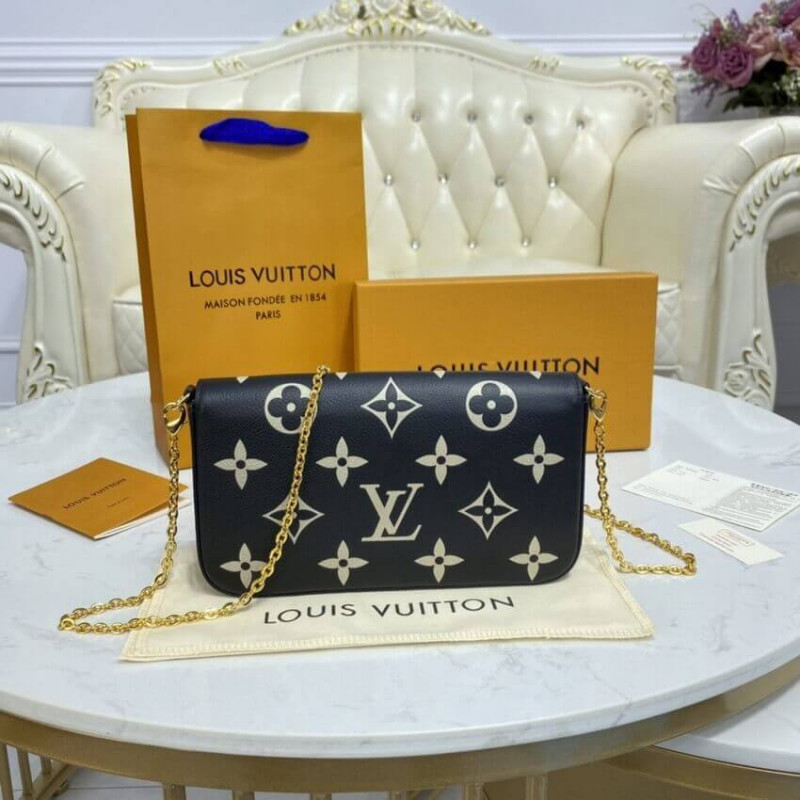 Louis Vuitton Speedy Bandoulière 25 Black Monogram Empreinte