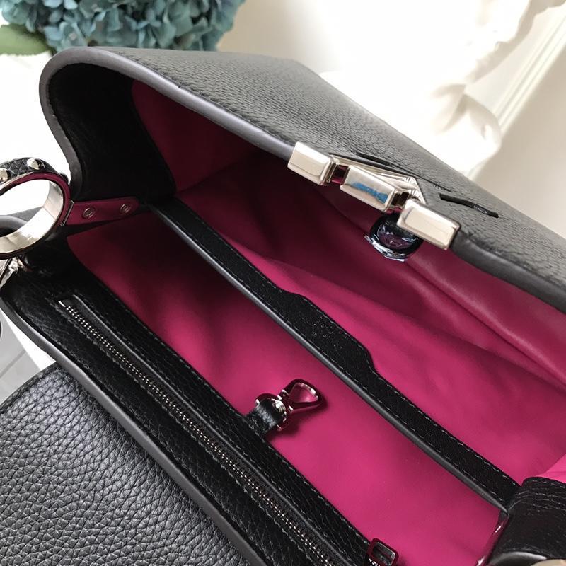 Capucines handbag Louis Vuitton Beige in Wicker - 34061931