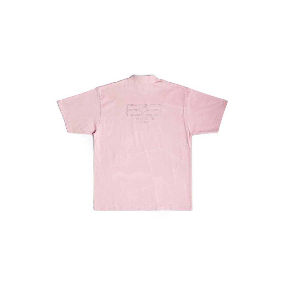 BB PARIS STRASS T-SHIRT MEDIUM FIT IN PINK