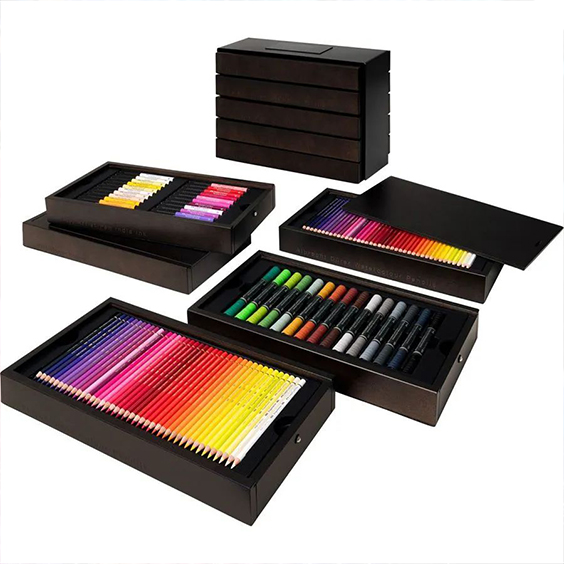 Faber-Castell Polychromos Pencil Set - Gift Set of 68 