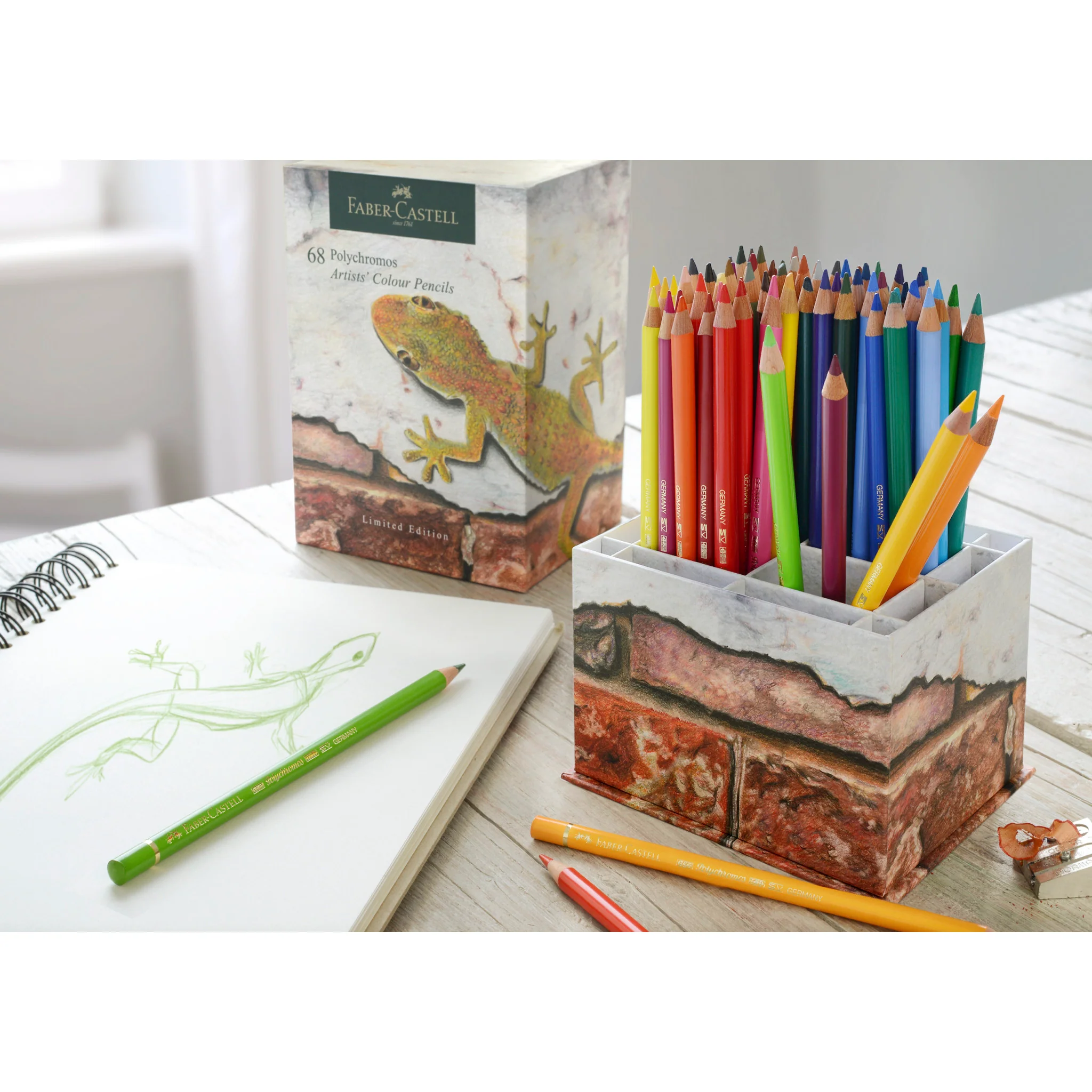 Polychromos Artists' Color Pencils, 68-Piece Limited Edition - Faber-Castell