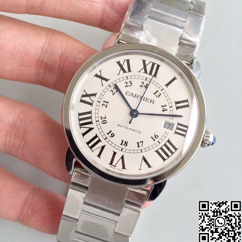 REPLICA CARTIER RONDE SOLO DE W6701011 42MM ZF FACTORY WHITE DIAL