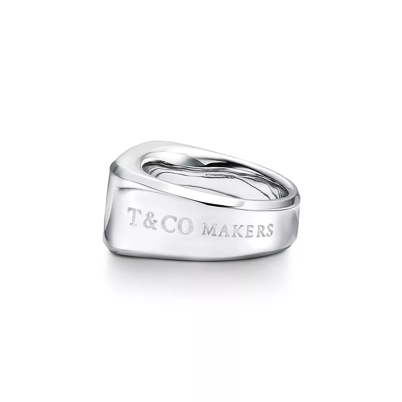 Makers Signet Ring in Sterling Silver