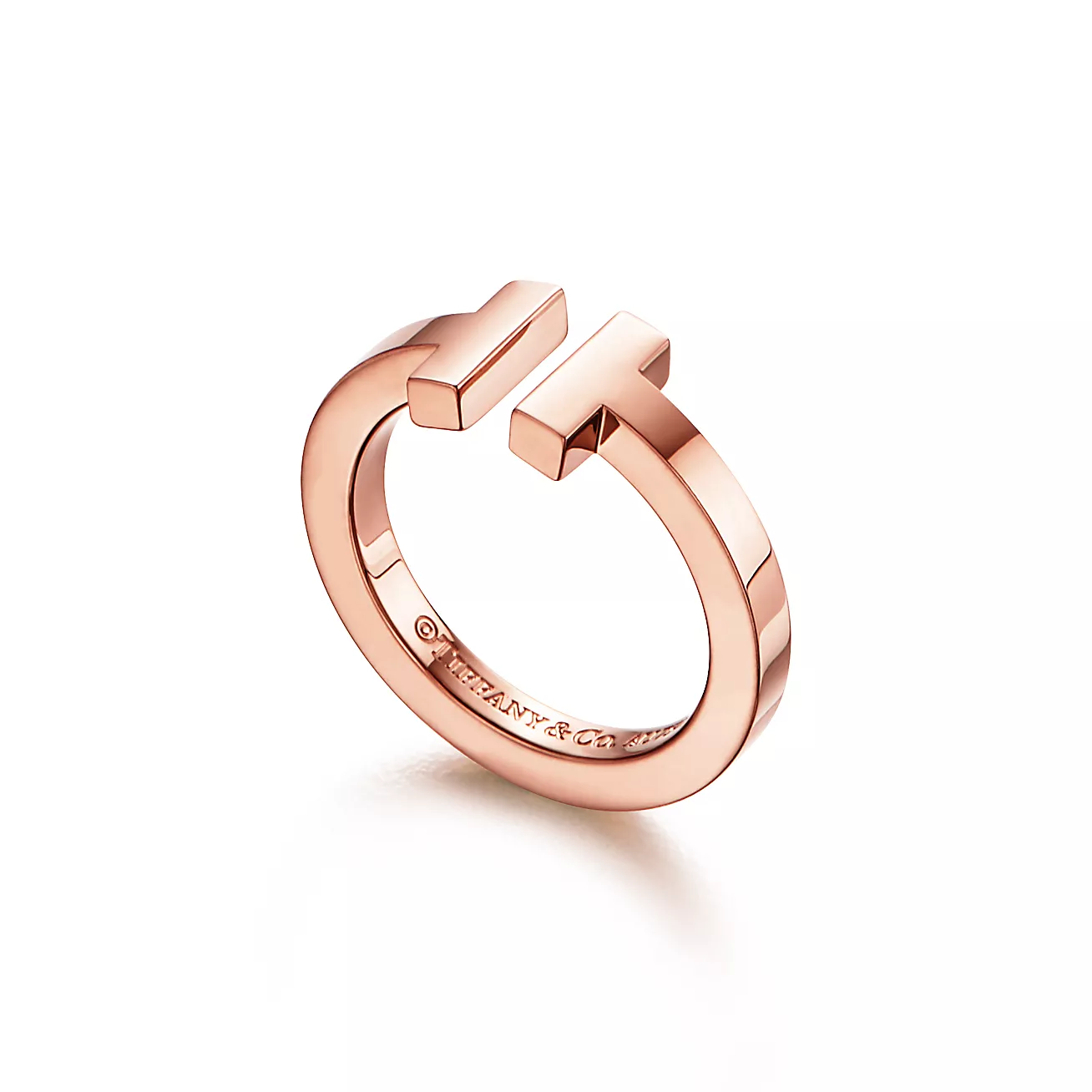 Square Ring in Rose Gold