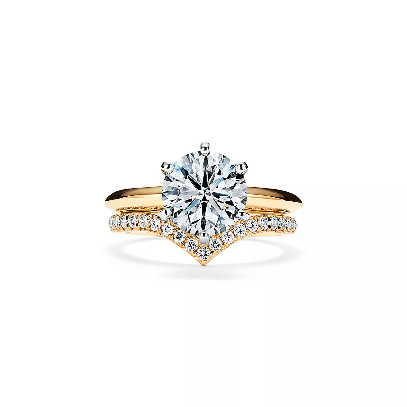 Engagement Ring in 18k Yellow Gold