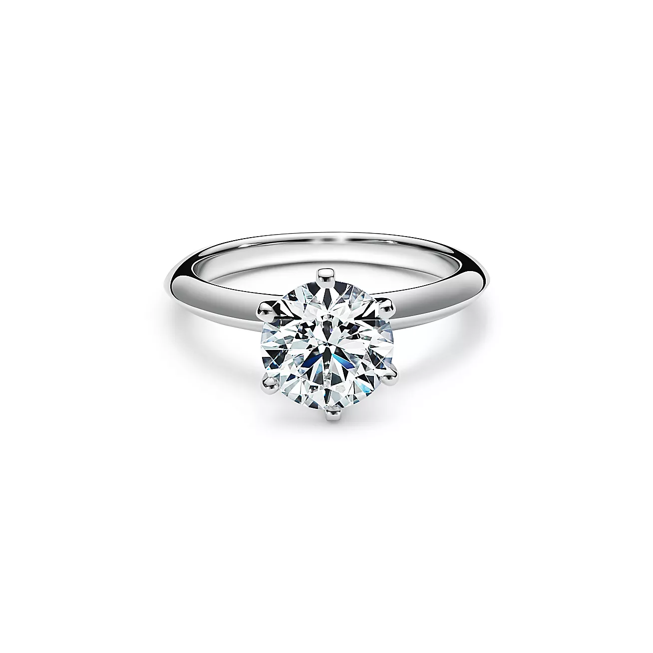 Engagement Ring in Platinum
