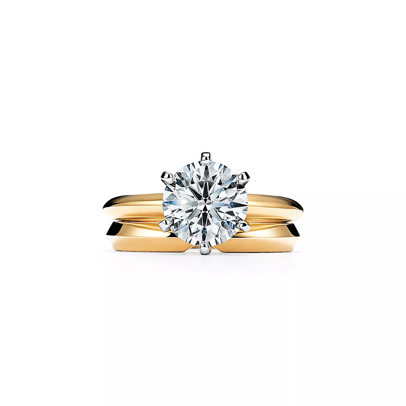 Engagement Ring in 18k Yellow Gold