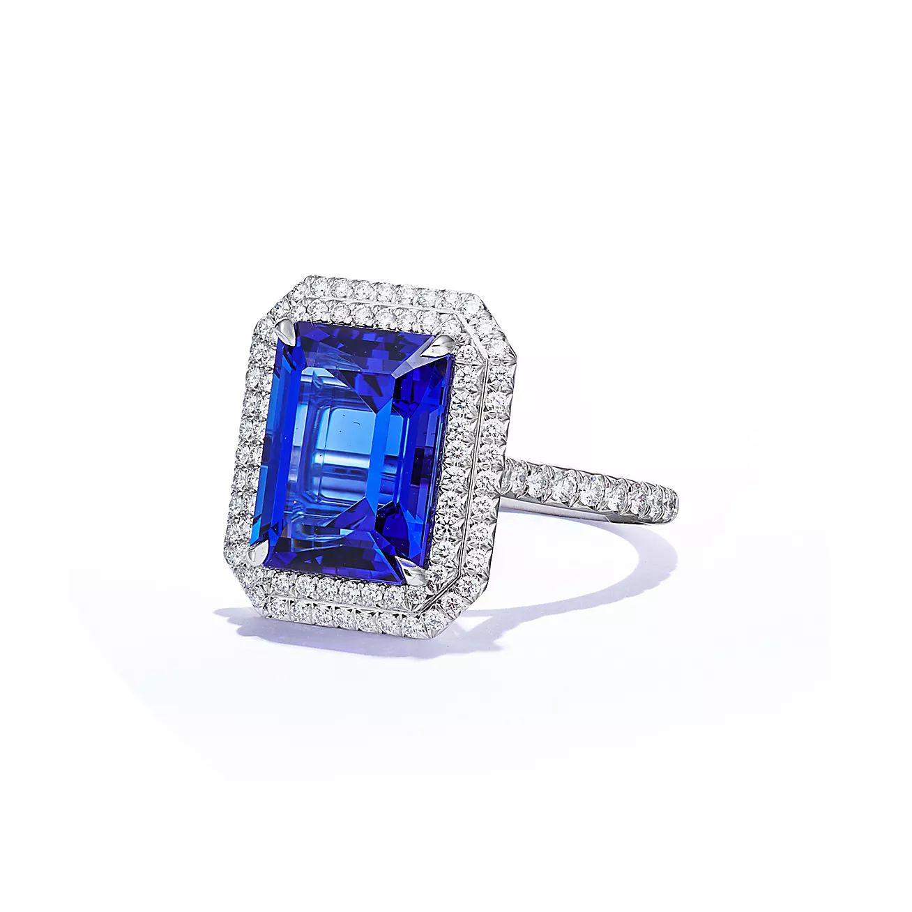 Tanzanite Ring in Platinum